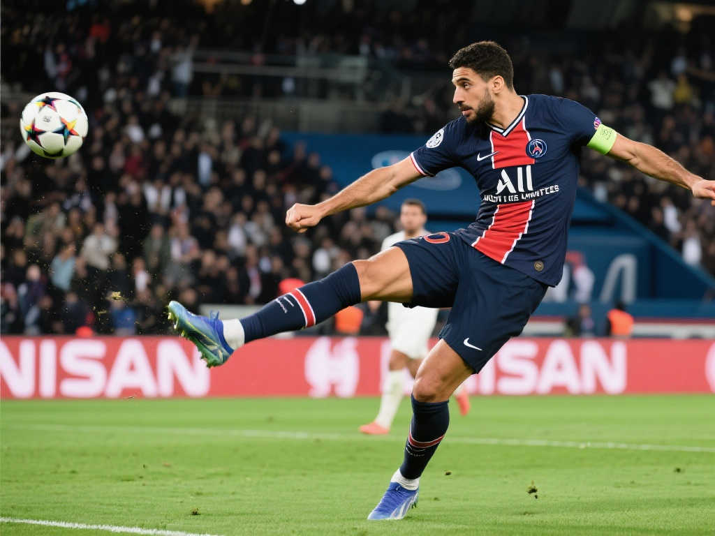 雷霆万钧！法比安凌空绝杀，巴黎1-0领先总比分